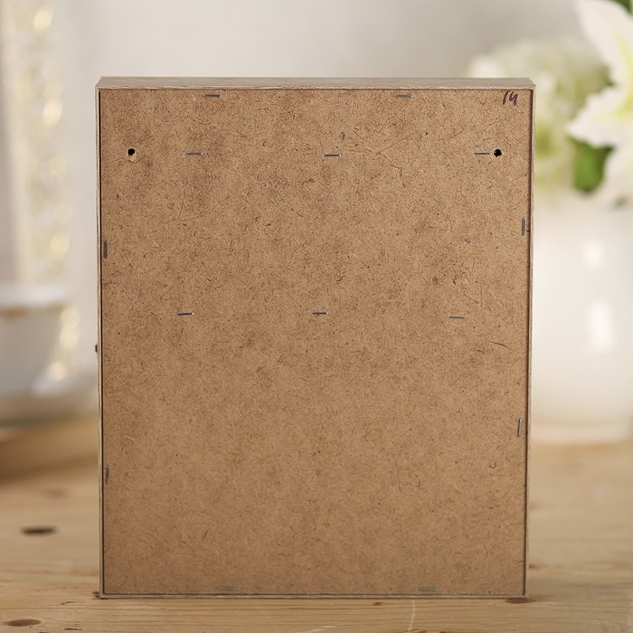 Ключница "Пальмы на берегу" янтарь 30х25х5 см