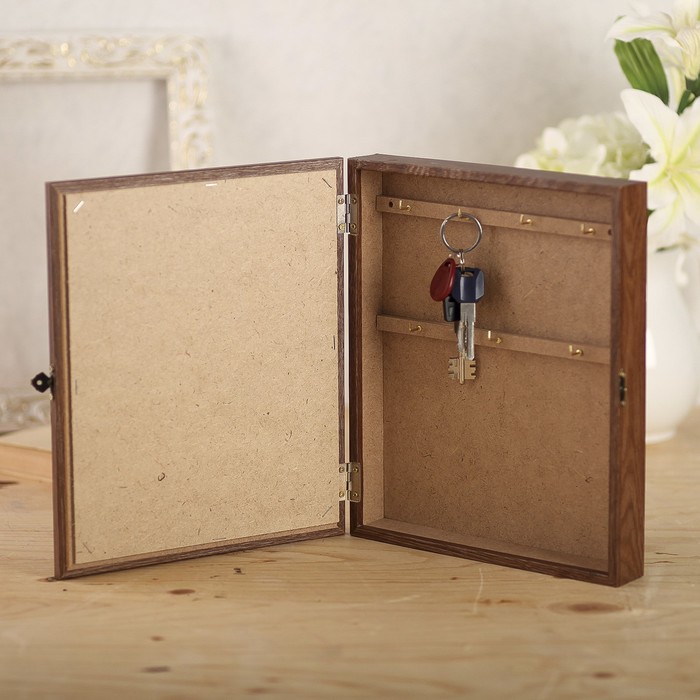 Ключница "Пустыня" шоколад 30х25х5 см