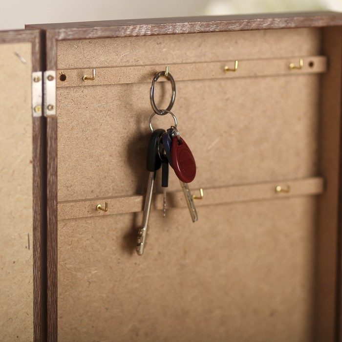 Ключница "Пустыня" шоколад 30х25х5 см