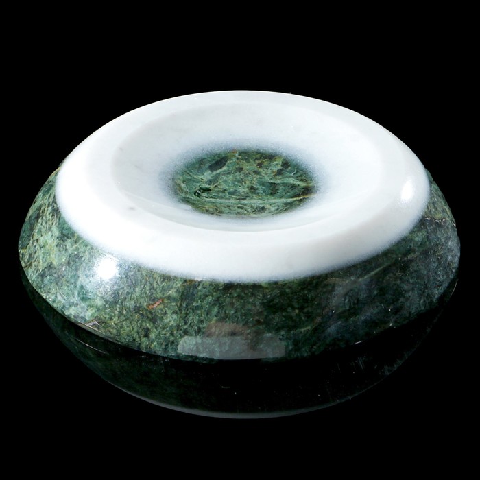 Шар из газганского мрамора, с подставкой, D=9 см