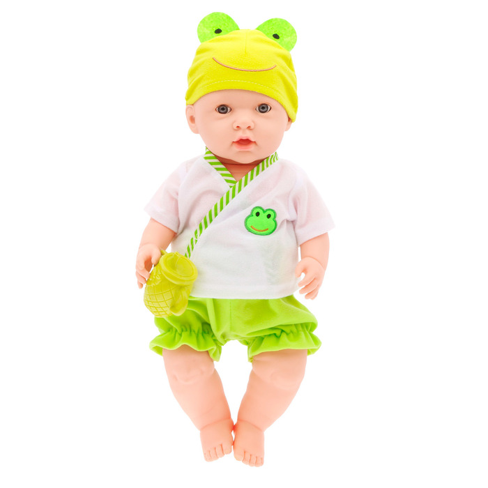 Пупс "Темочка"в костюмчике, звук, с аксессуарами, МИКС