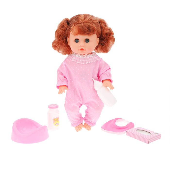 Пупс функциональный "Маруся", пьет, писает, со звуком, с аксессуарами