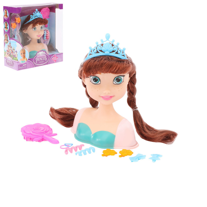 Кукла-манекен для создания причёсок "Милая принцесса" с аксессуарами