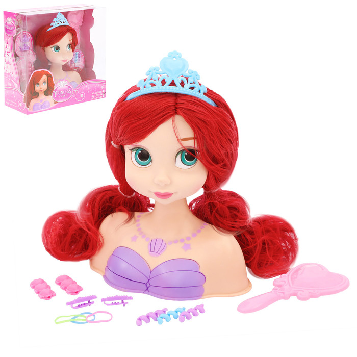 Кукла-манекен для создания причёсок "Нежная принцесса" с аксессуарами