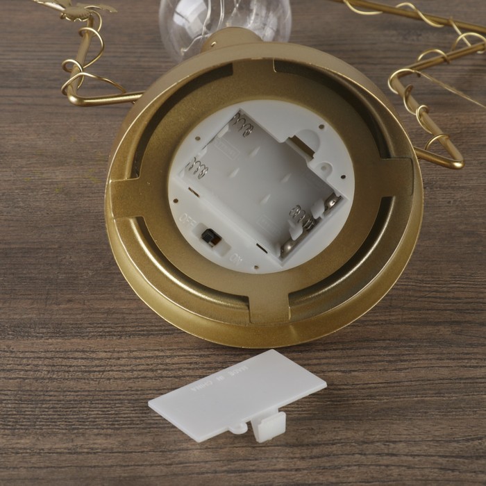 Лампа настольная лофт "Дикая Звезда" 3ААА 11х26,5х32