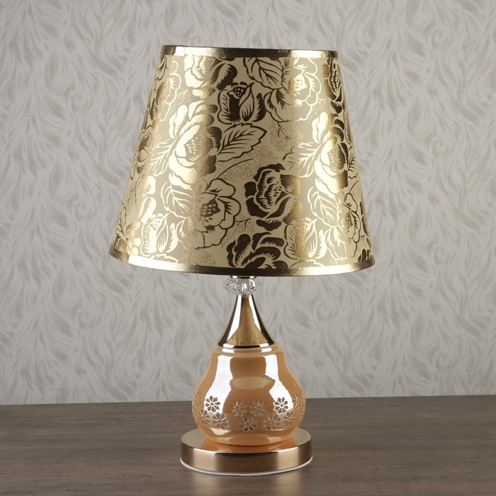 Лампа настольная "Северное сияние" Е27 макс 60 Вт 43,5х27х27 см