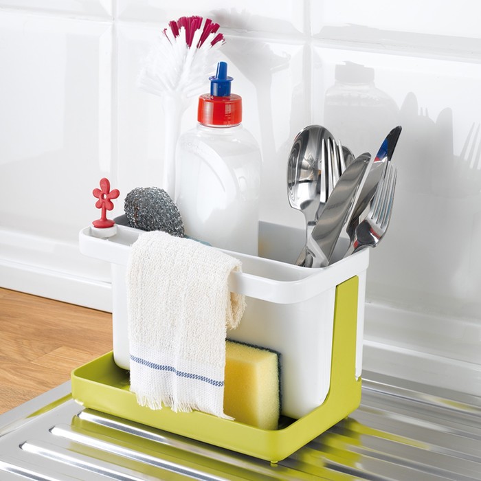 Органайзер для раковины PARK IT, бело-розовый