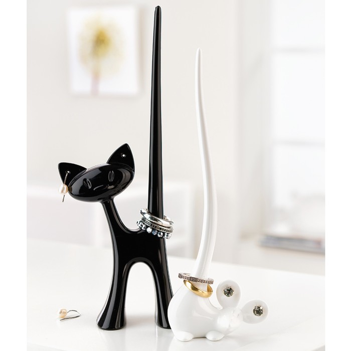 Подставка для колец MIAOU, чёрная