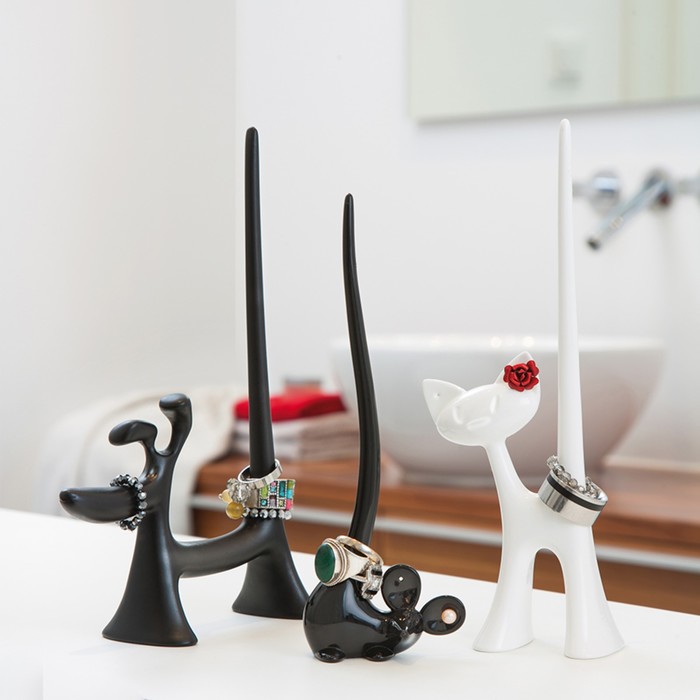 Подставка для колец RINGO, розовая