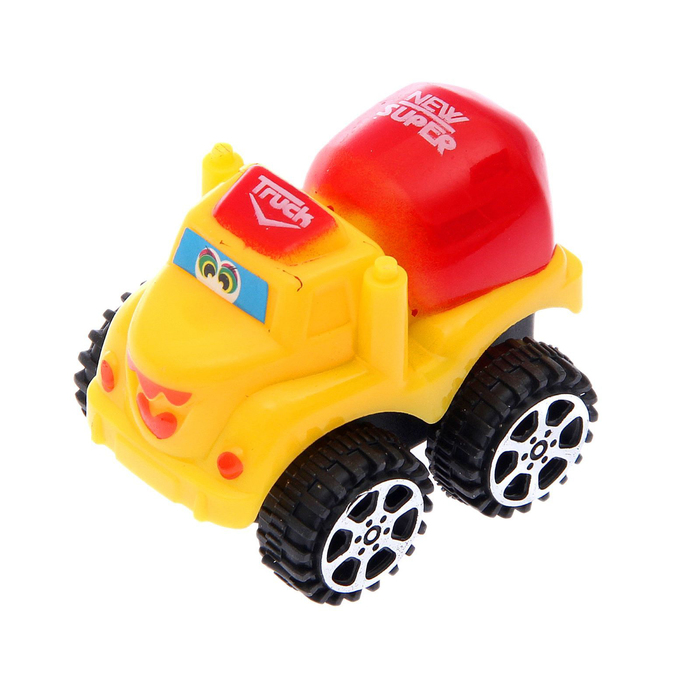 Машина инерционная "Тачка", набор 6 штук