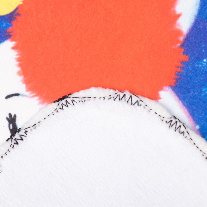 Полотенце микрофибра "Доляна" С любовью, 20х20 см, 400 гр/м2