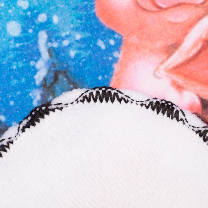 Полотенце микрофибра "Доляна" Семейное счастье, 20х20 см, 400 гр/м2