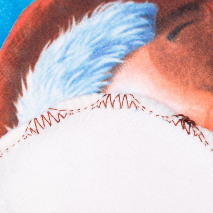 Полотенце микрофибра "Доляна" Пусть все сбудется, 20х20 см, 400 гр/м2