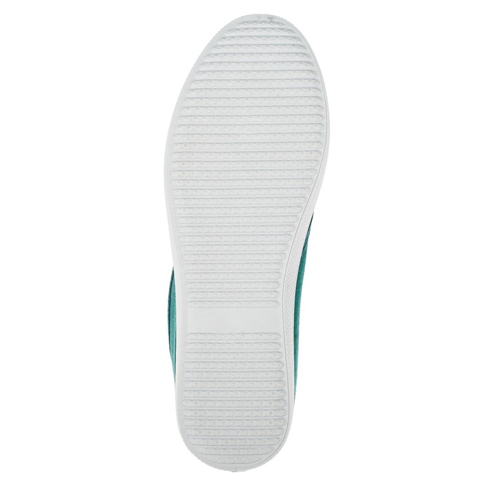 Слипоны KAFTAN женские с наклейкой "Лиса", мор.волна, 39 р-р