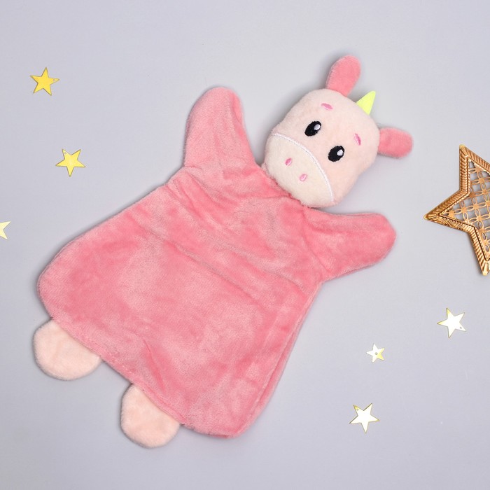 Игрушка-комфортер на руку "Единорожка"