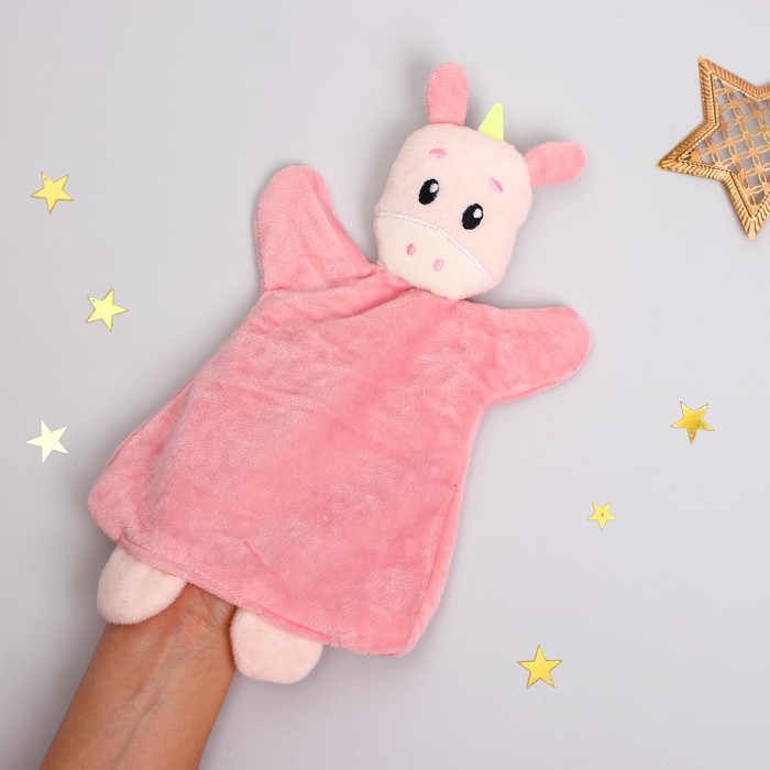 Игрушка-комфортер на руку "Единорожка"