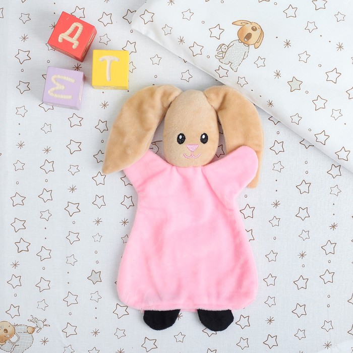 Игрушка-комфортер на руку "Зайчик"