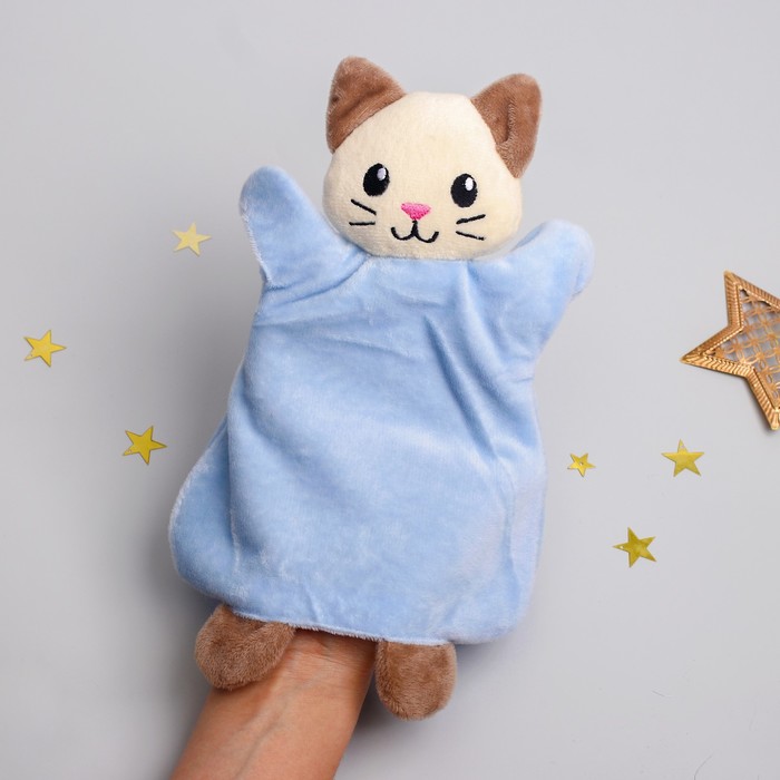 Игрушка-комфортер на руку "Котик"