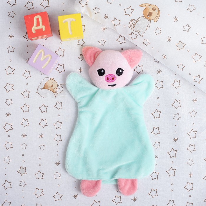 Игрушка-комфортер на руку "Хрюшенька"