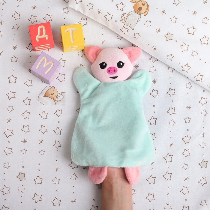 Игрушка-комфортер на руку "Хрюшенька"