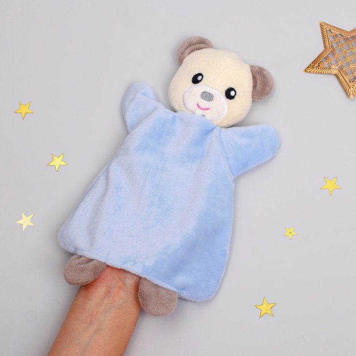 Игрушка-комфортер на руку "Мишка"