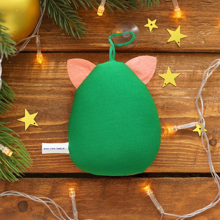 Брелок-антистресс на присоске "Чудес в Новом году!", хрюша, 11 см