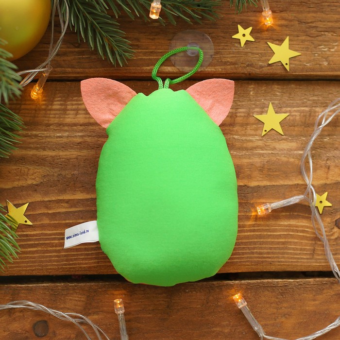 Брелок-антистресс на присоске "Счастья", хрюша, 11 см