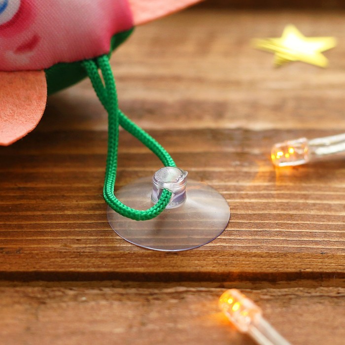 Брелок-антистресс на присоске "Яркого Нового года!", хрюша, 11 см