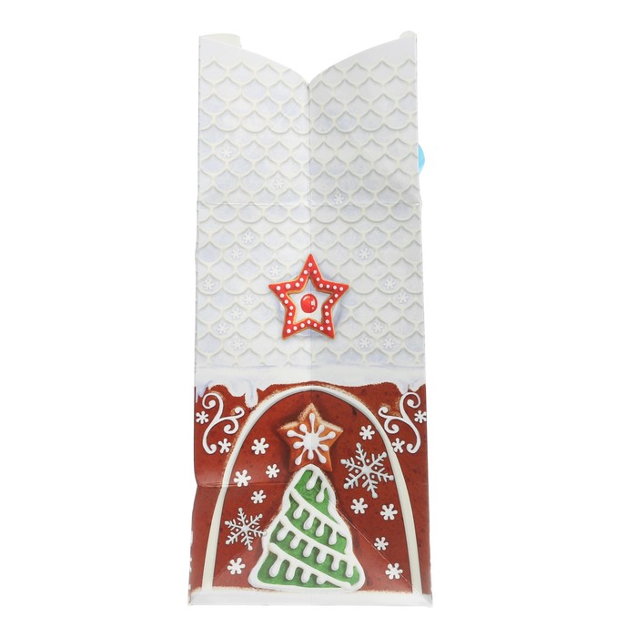 Пакет ‒коробка «С Новым годом », 23 × 18 × 11 см