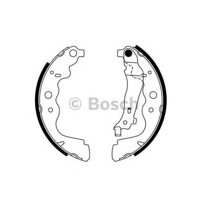 Колодки тормозные  BOSCH 0986487754