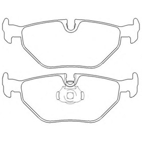 

Колодки тормозные BREMBO P06023