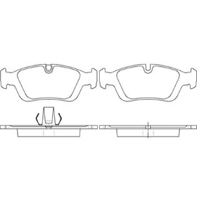 

Колодки тормозные BREMBO P06024