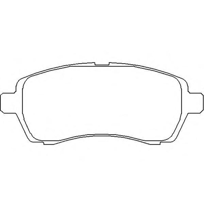 Колодки тормозные  BREMBO P24072