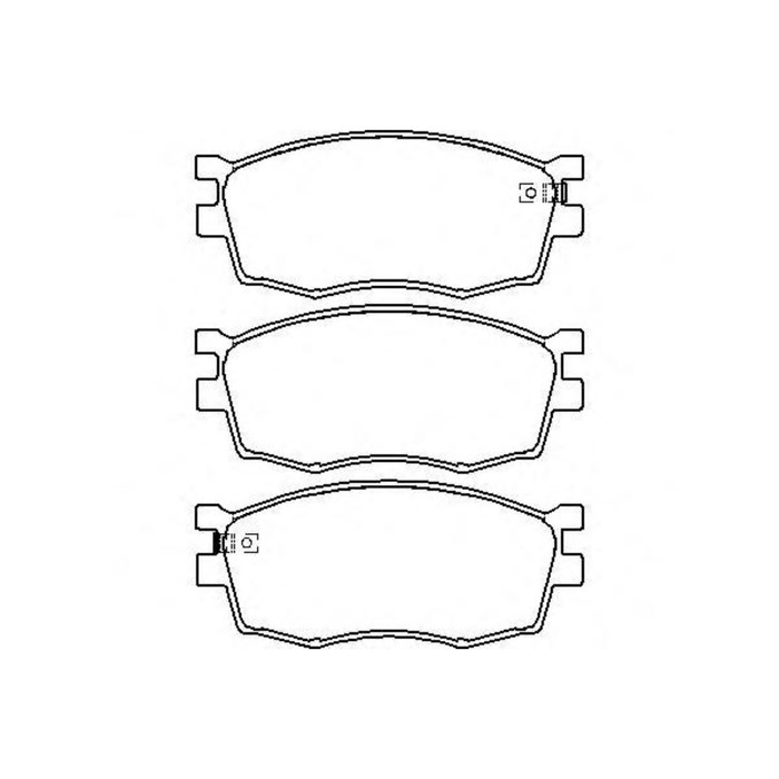 Колодки тормозные  BREMBO P30026