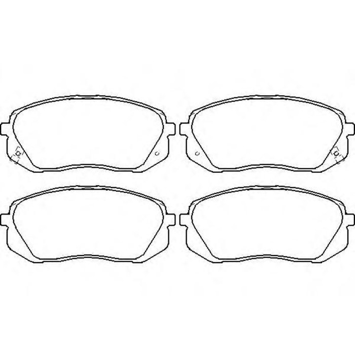 Колодки тормозные  BREMBO P30039