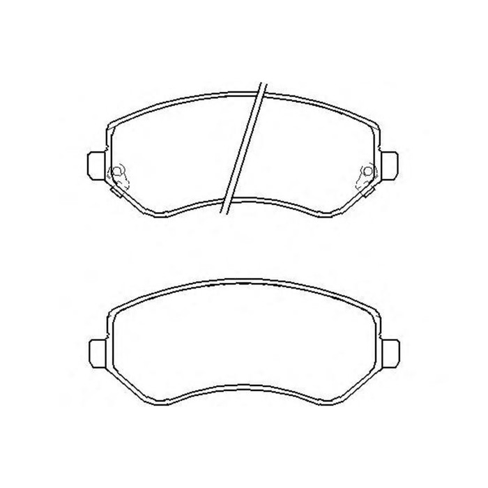 Колодки тормозные  BREMBO P37007