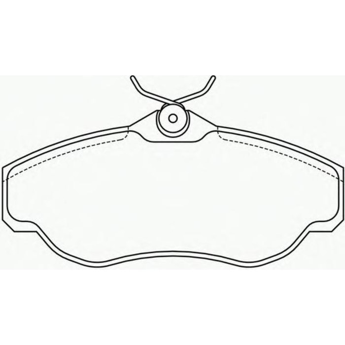 Колодки тормозные  BREMBO P44008