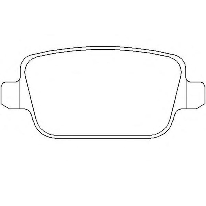 Колодки тормозные  BREMBO P44017