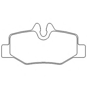 

Колодки тормозные BREMBO P50051