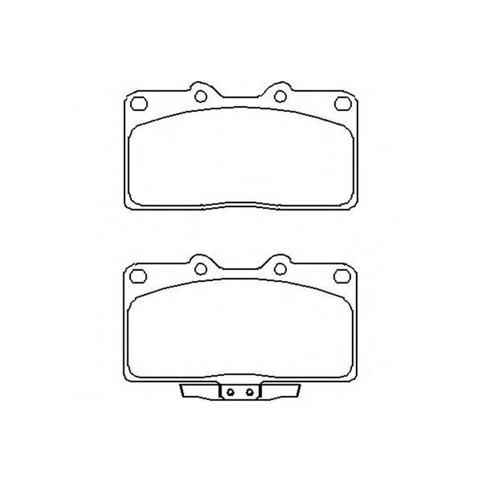 Колодки тормозные  BREMBO P54019