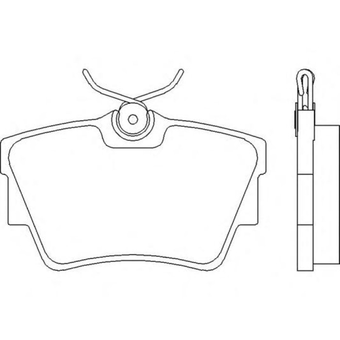Колодки тормозные  BREMBO P59041