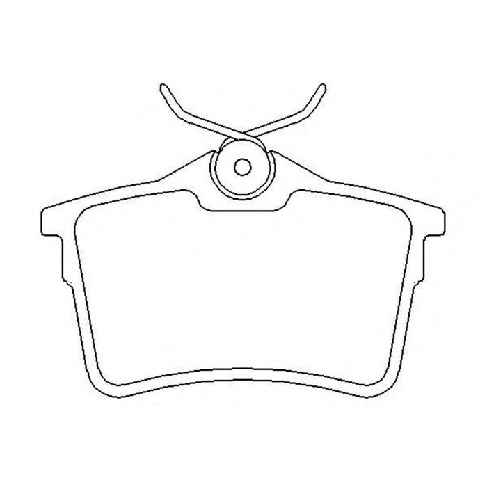 Колодки тормозные  BREMBO P61084