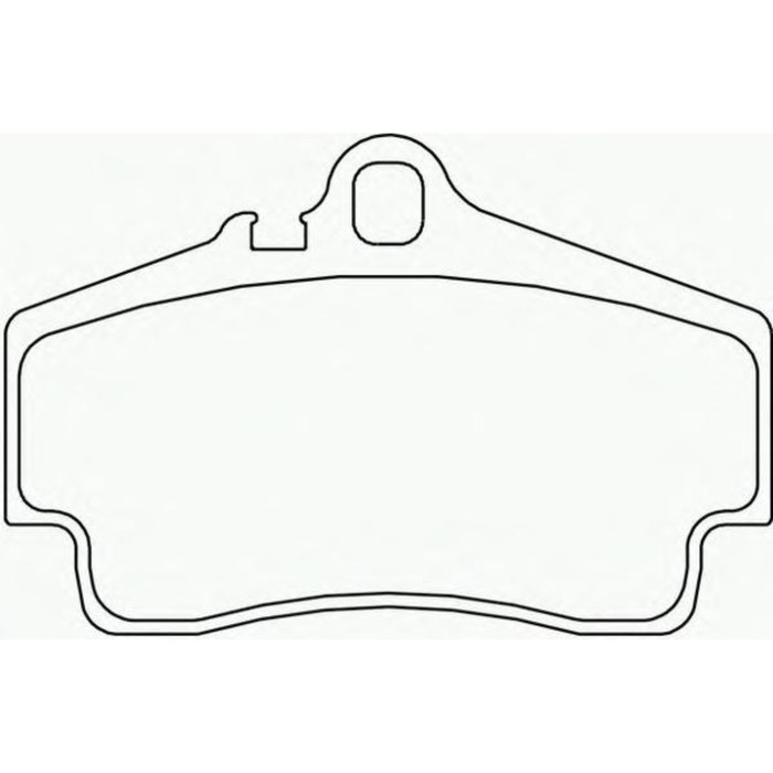 Колодки тормозные  BREMBO P65008