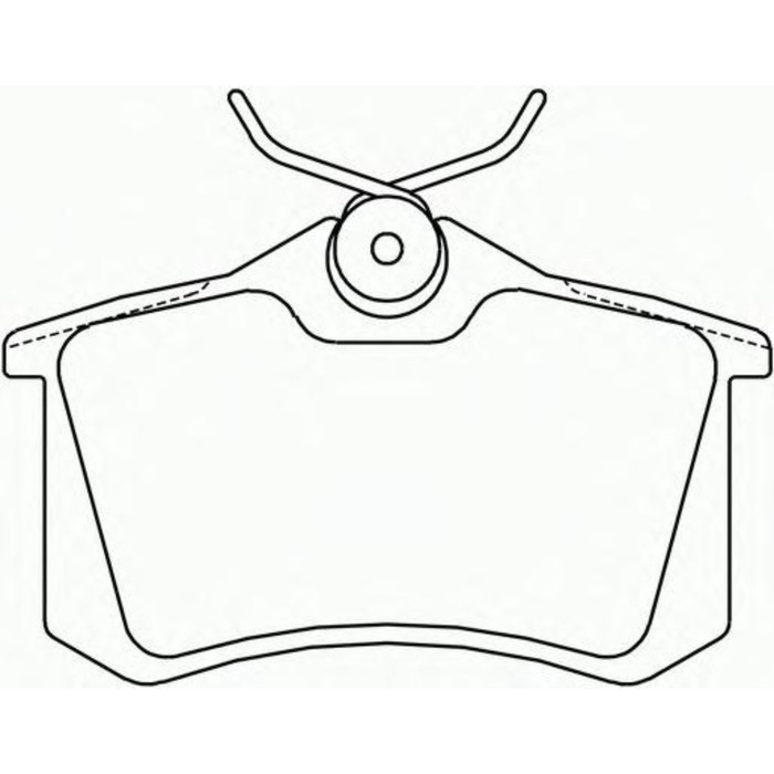 Колодки тормозные  BREMBO P68024