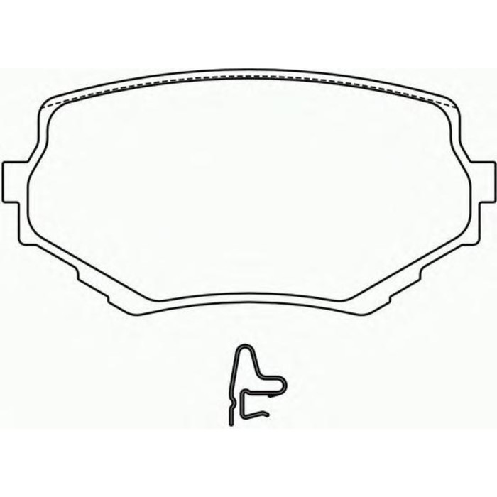 Колодки тормозные  BREMBO P79009