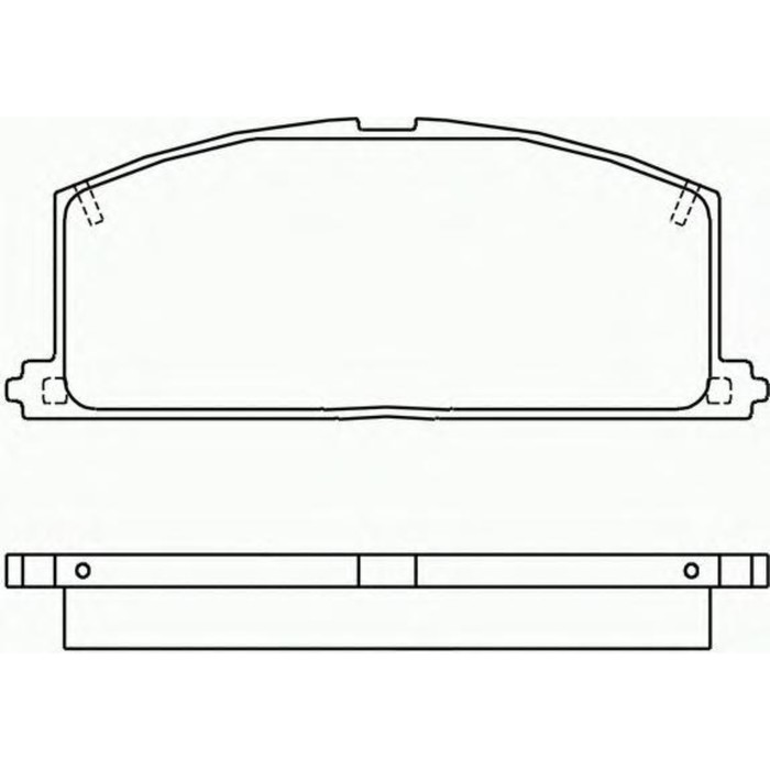 Колодки тормозные  BREMBO P83011