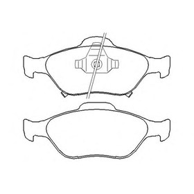 

Колодки тормозные BREMBO P83085