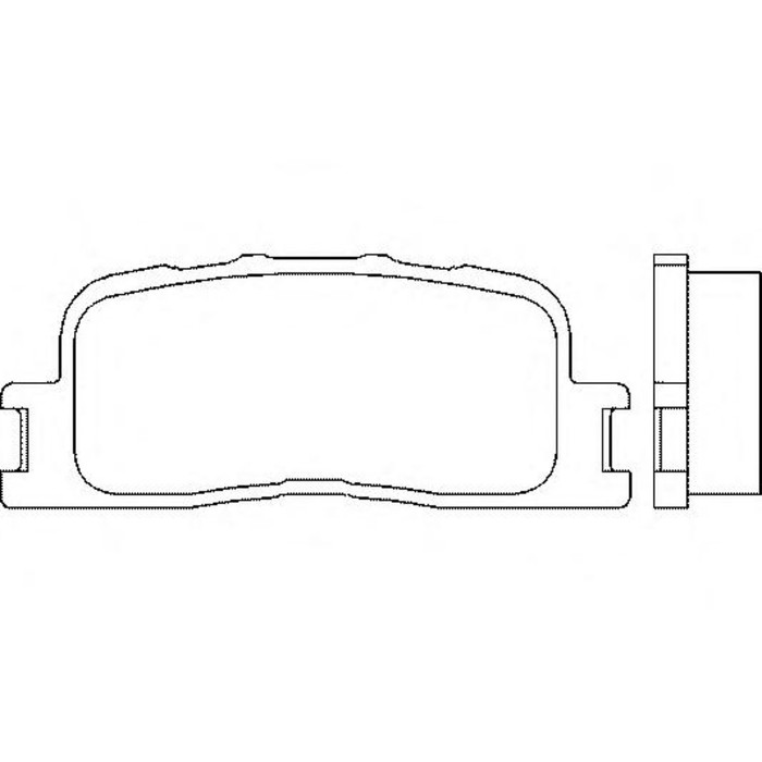 Колодки тормозные  BREMBO P83088
