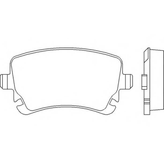 Колодки тормозные  BREMBO P85076