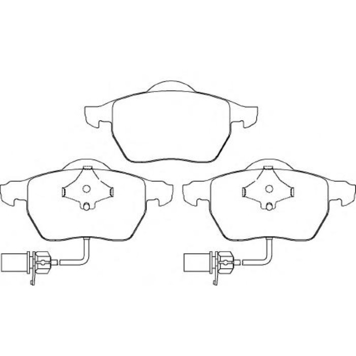 Колодки тормозные  BREMBO P85085